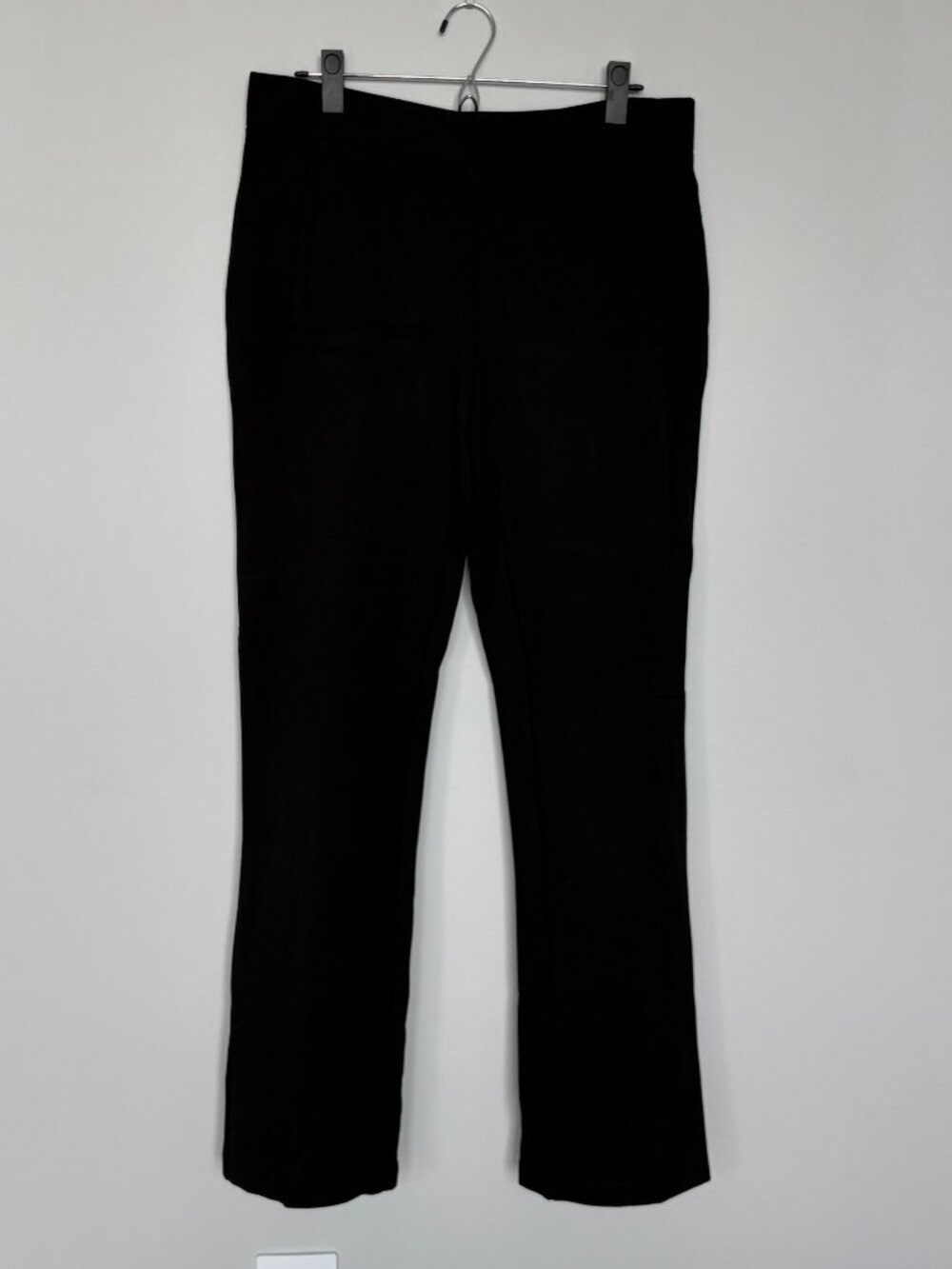 Jules & Leopold Black Straight Leg Knit Pant L